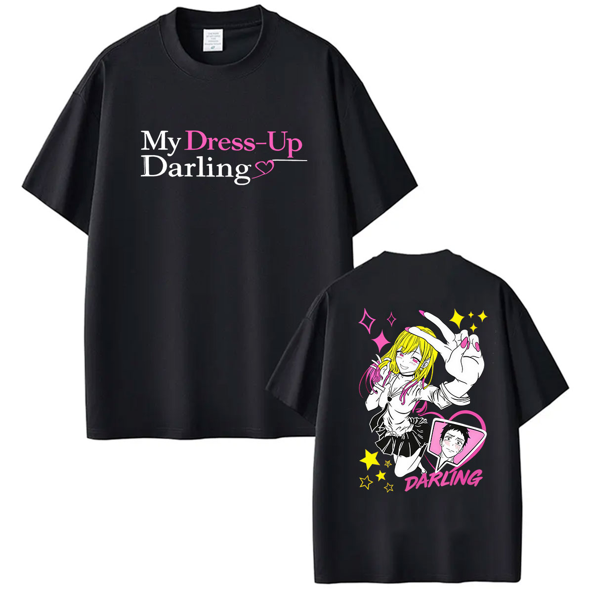 Mens Fashion Dress Shirts - My Dress-Up Darling Kitagawa Marin Kaos