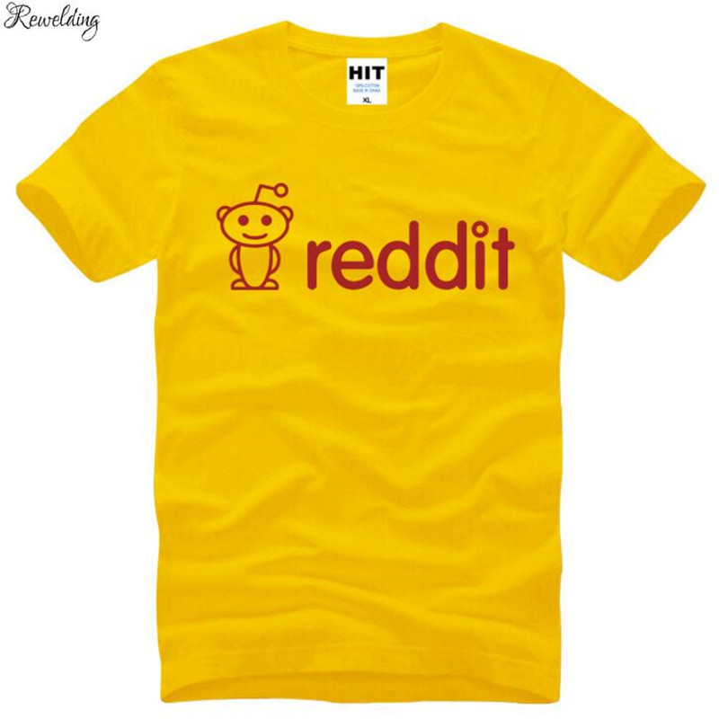 Men'S Fashion Reddit - Kualitas Tinggi kaus gambar cetak lucu