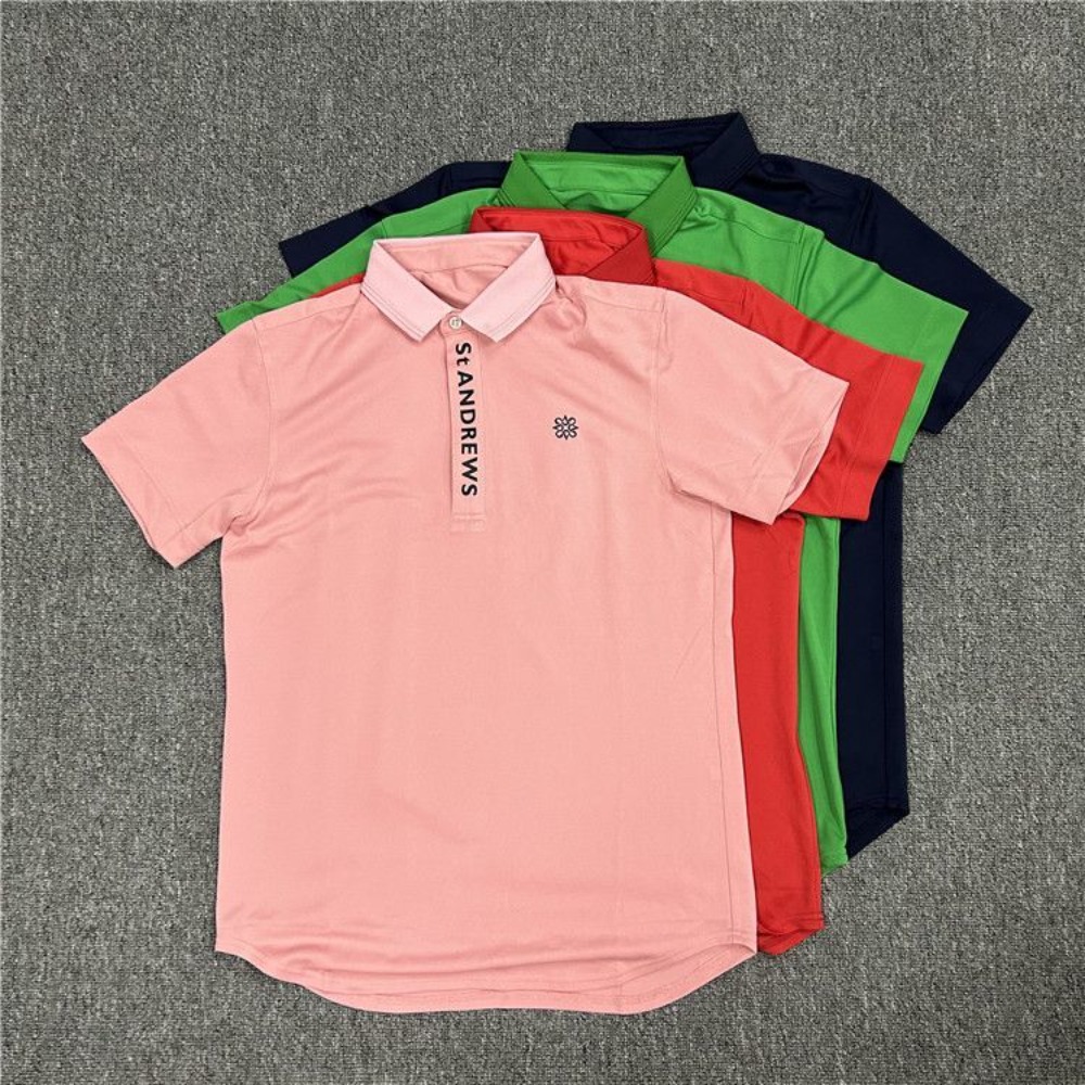Men'S Fashion Golf Clothing - Kaos Polo Golf Pria ST ANDREWS