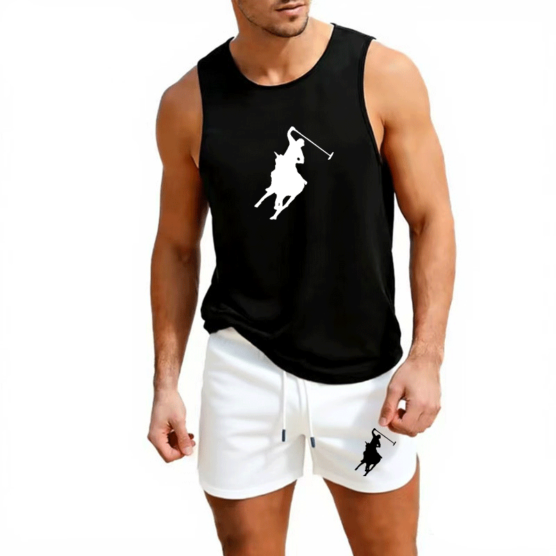Mens Fashion Trend - Set Rompi dan Celana Pendek Musim