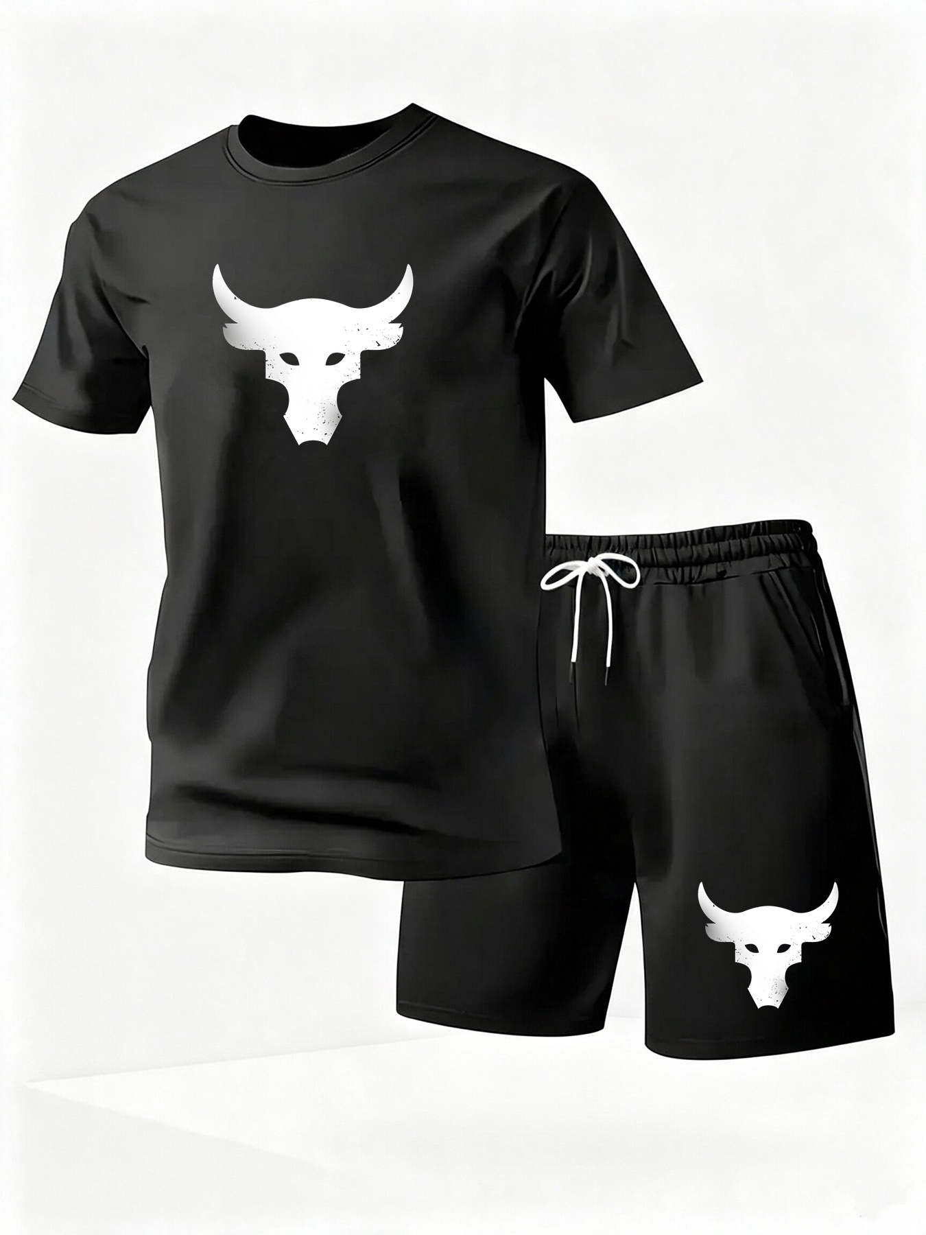 Men'S Fashion Looks - Setelan Kaos Lengan Pendek dan Celana