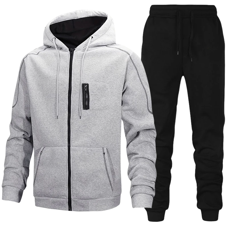 Men'S Fashion Clothing - Setelan Olahraga Pria, Hoodie Kasual, Jaket