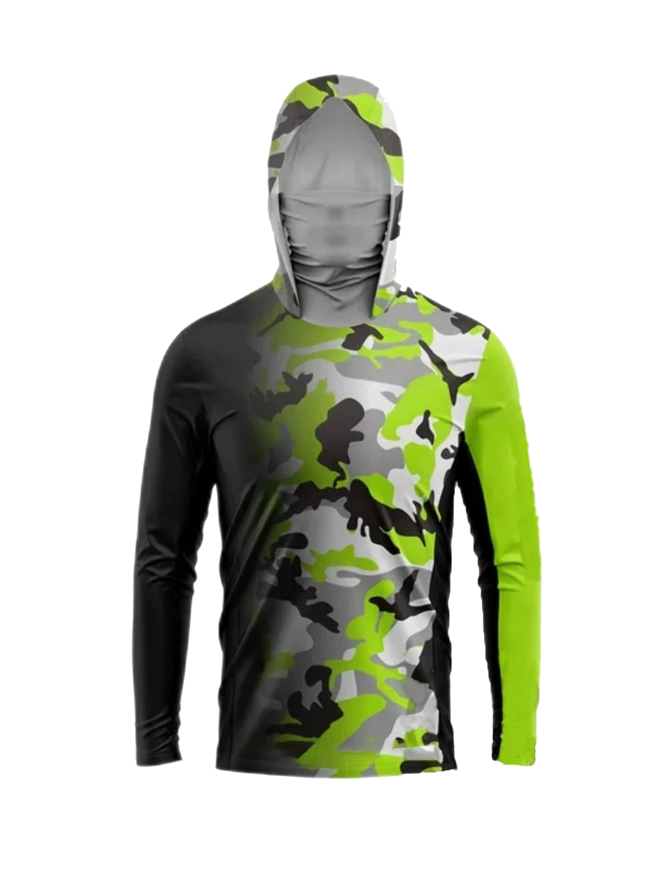 Men'S Fashion T Shirts - Kaos Lengan Panjang Berkerudung untuk Nelayan,
