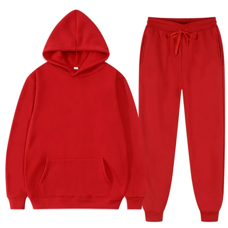 Track Suit Men - Setelan Olahraga Pria 2 Potong, Sweatshirt