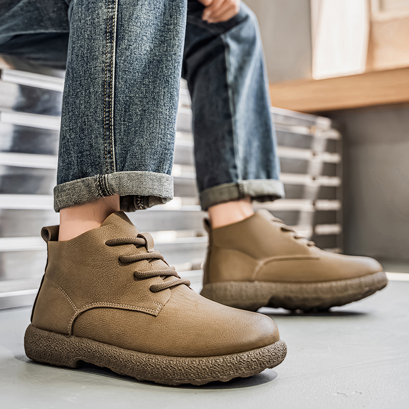 Fashion Men'S Boots - Sepatu Bot Pria Sepatu Bot Pendek