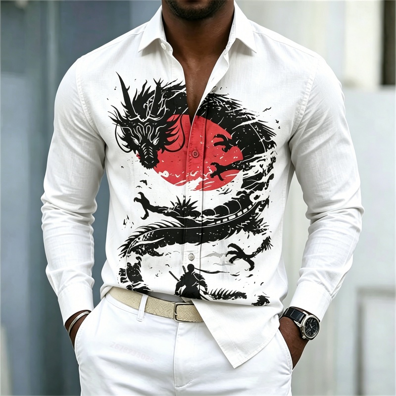 Men'S Fashion Tips - Kemeja Pria Terbaru 2026 Putih Hitam