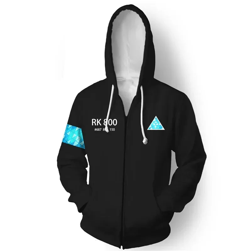 Trench Coat Men - 2026 Game Hoodies Kaus Detroit Kostum