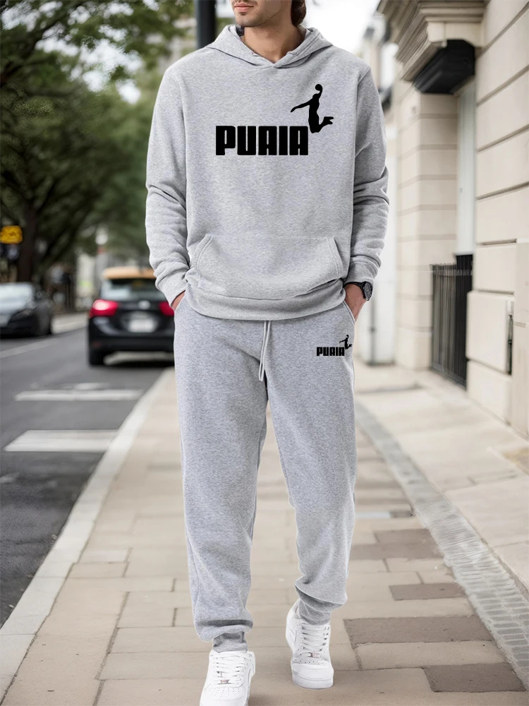Men'S Fashion Tips - Setelan Pria/Hoodie/Celana 2026 Musim Gugur Musim
