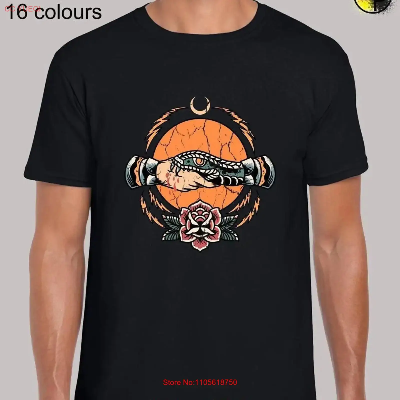 Men'S Fashion Deals - Kaos Pria Trust No One Snake