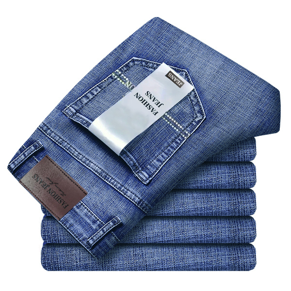 Men'S Fashion For 60 Year Old - 2026 Wthinlee Slim Washed Jeans Kasual