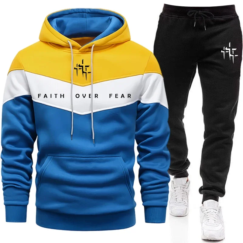 Faith Over Fear Setelan Olahra - Men'S Fashion Tips ulasan dan harga