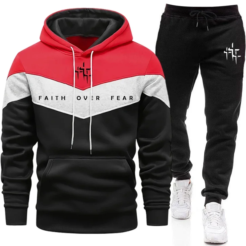 Faith Over Fear Setelan Olahra - Men'S Fashion Tips ulasan dan harga