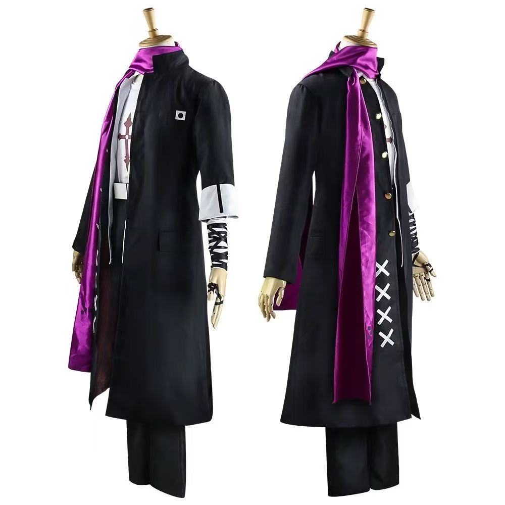 Kostum Cosplay Anime Danganron - Trench Coat Men ulasan dan harga