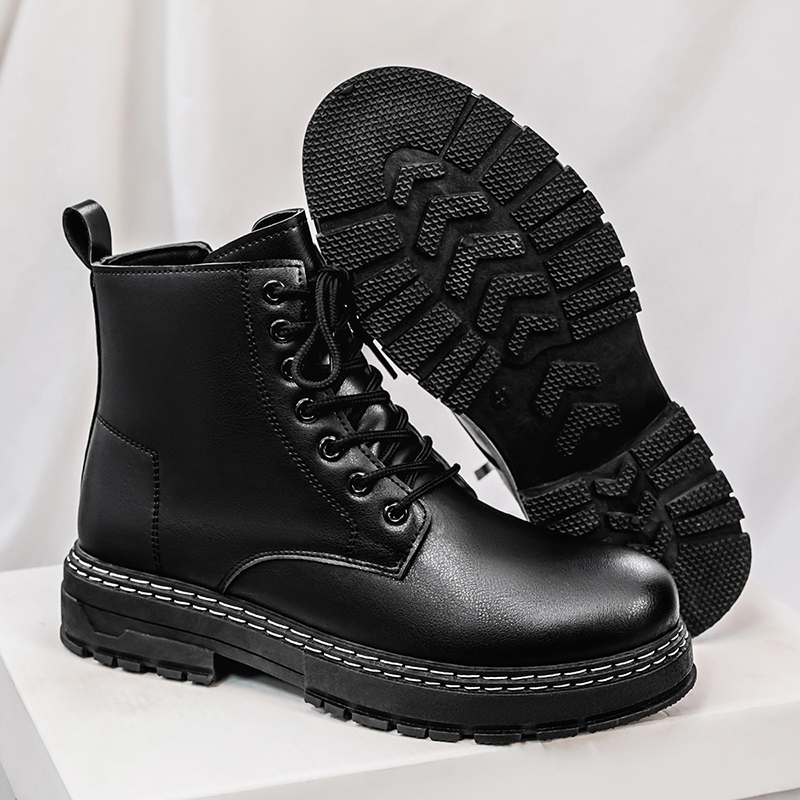 Sepatu Bot Motor Kulit Paten H - Fashion Men'S Boots ulasan dan harga