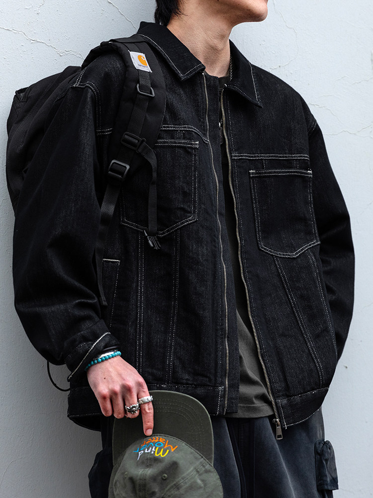 Jaket Denim Vintage Amerika Pr - Denim Jacket Vintage ulasan dan harga