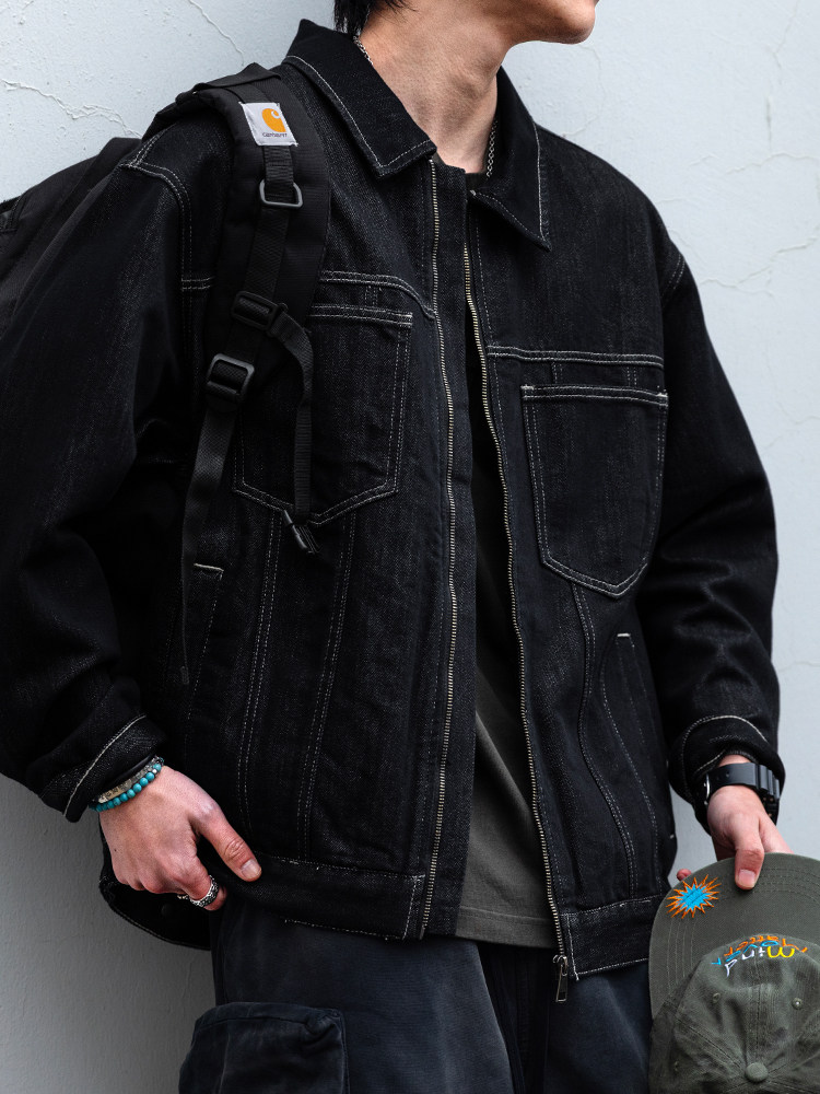 Jaket Denim Vintage Amerika Pr - Denim Jacket Vintage ulasan dan harga