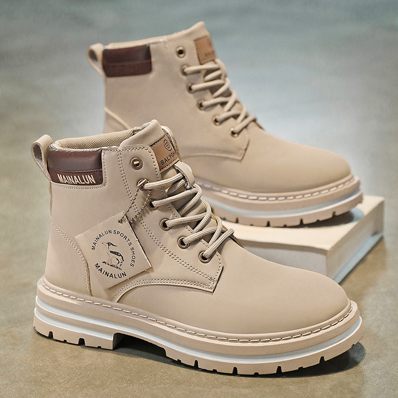 Sepatu Boots Pria Klasik High  - Mens Fashion Week ulasan dan harga