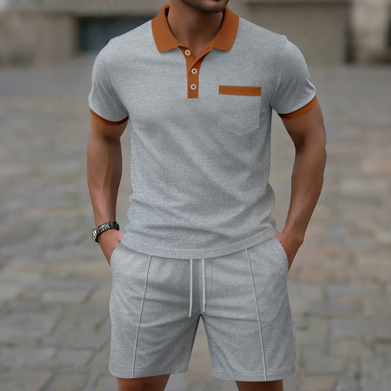 Set Fashion Kasual 2 Potong Te - Men'S Fashion Looks ulasan dan harga