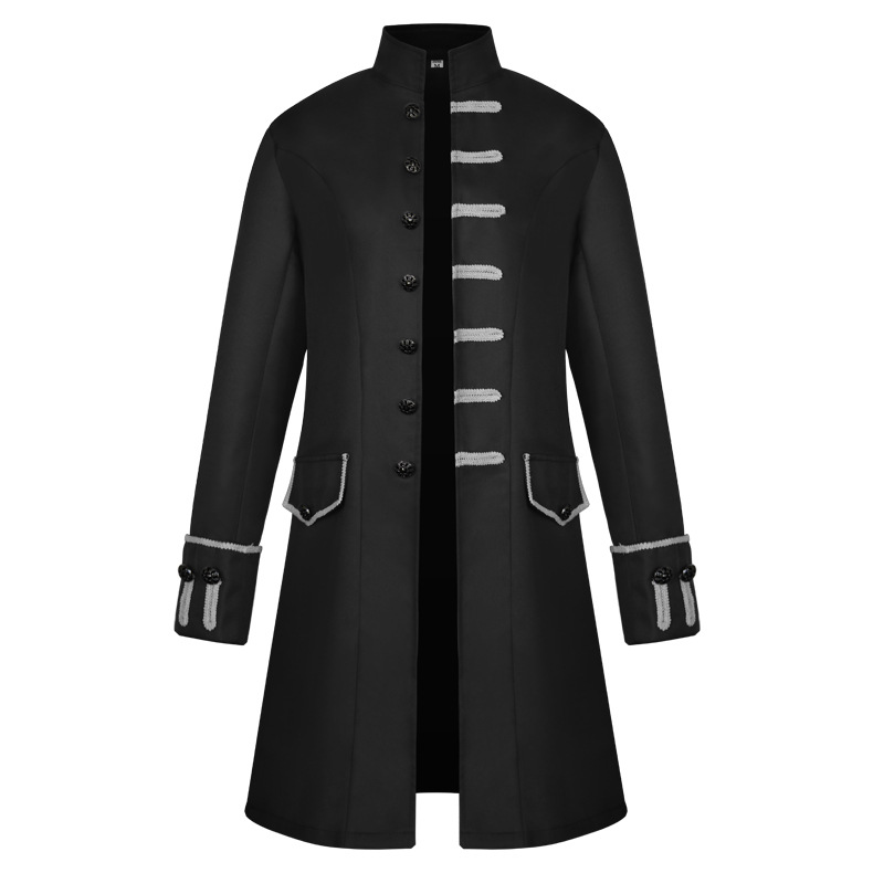 Jaket Abad Pertengahan Pria De - Trench Coat Men ulasan dan harga