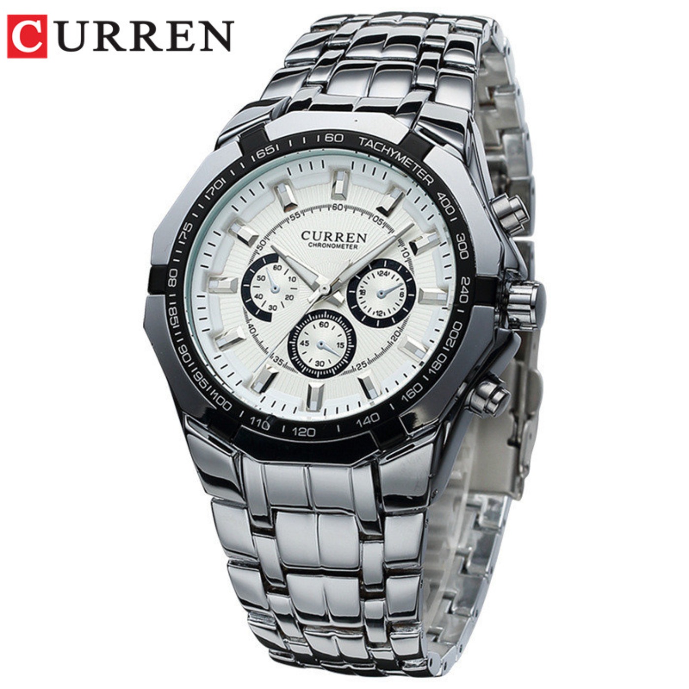 CURREN Jam Tangan Pria Olahrag - Mens Fashion Watch ulasan dan harga