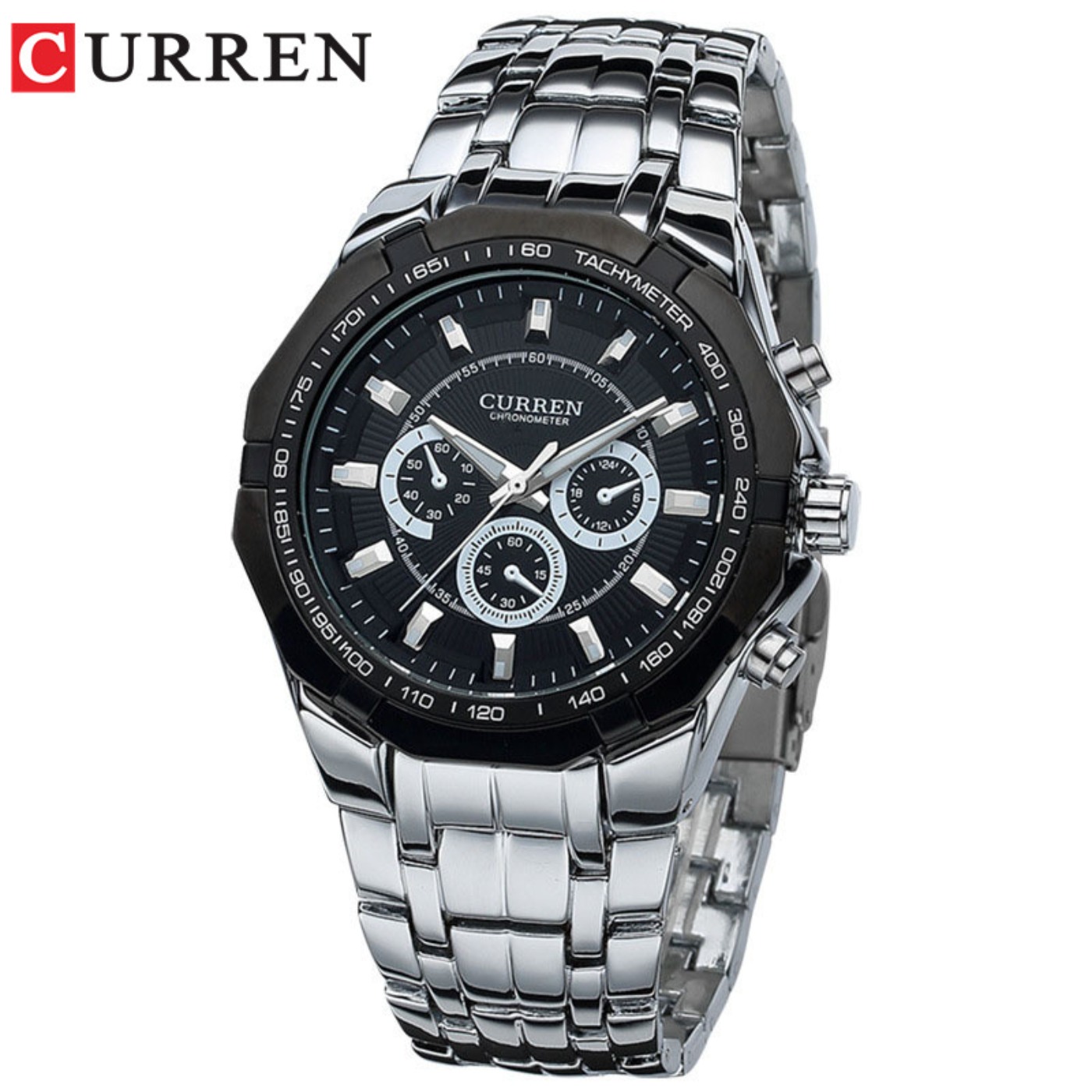 CURREN Jam Tangan Pria Olahrag - Mens Fashion Watch ulasan dan harga
