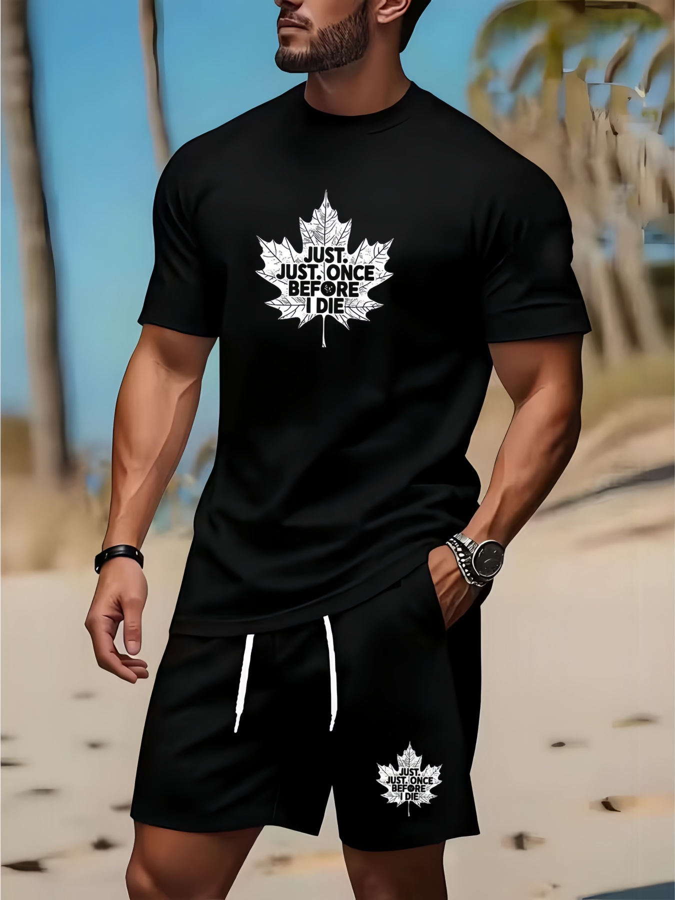 Set Kaos dan Celana Pendek Pri - Men'S Fashion Clothing ulasan dan harga