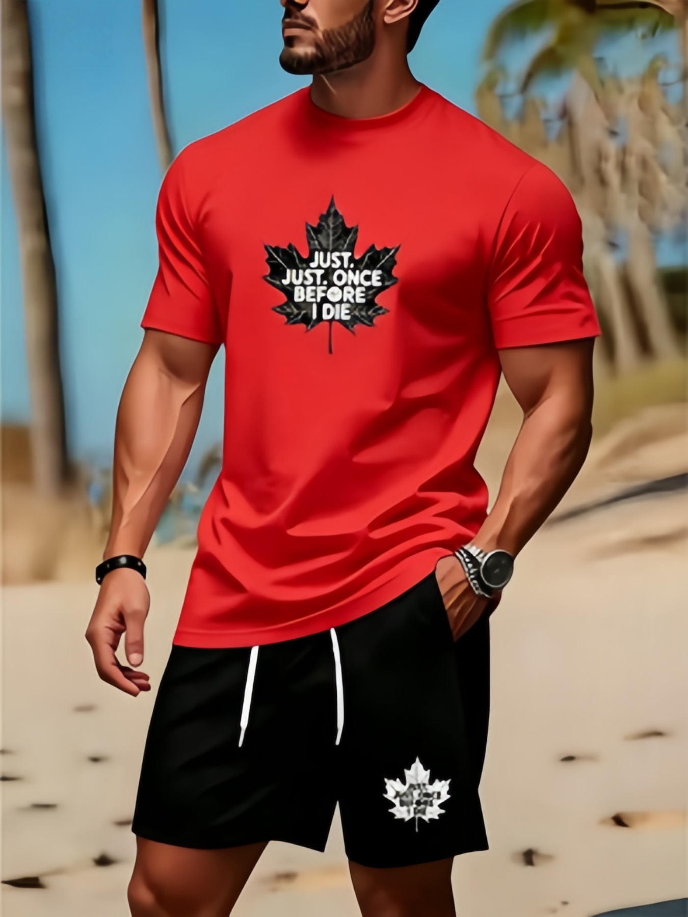 Set Kaos dan Celana Pendek Pri - Men'S Fashion Clothing ulasan dan harga