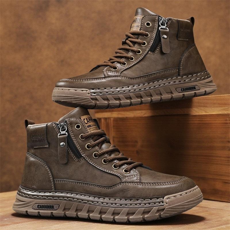 Sepatu Bot Pergelangan Kaki Ti - Fashion Men'S Boots ulasan dan harga