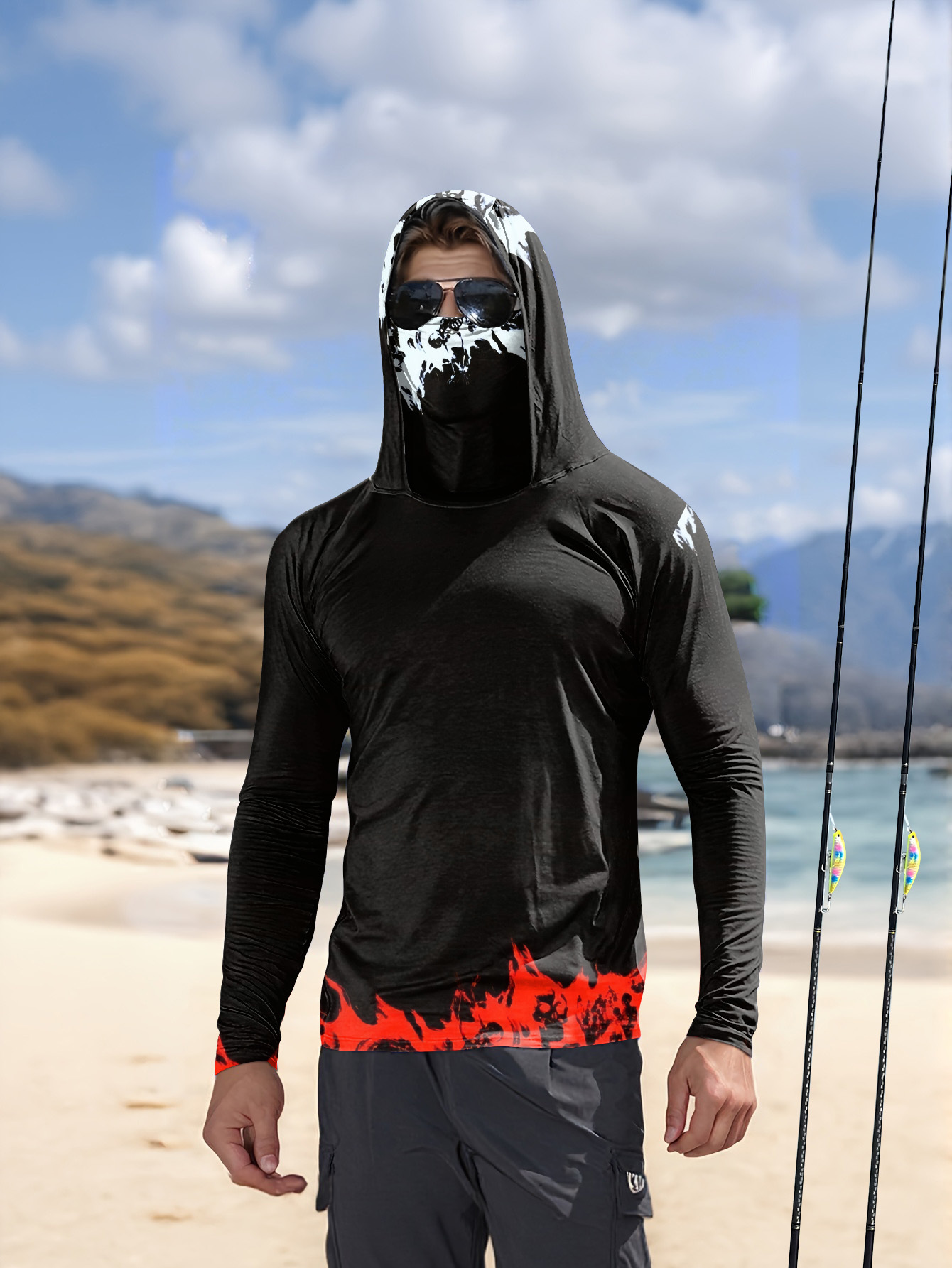 Kaos Pancing Pria Lengan Panja - Men'S Fashion T Shirts ulasan dan harga