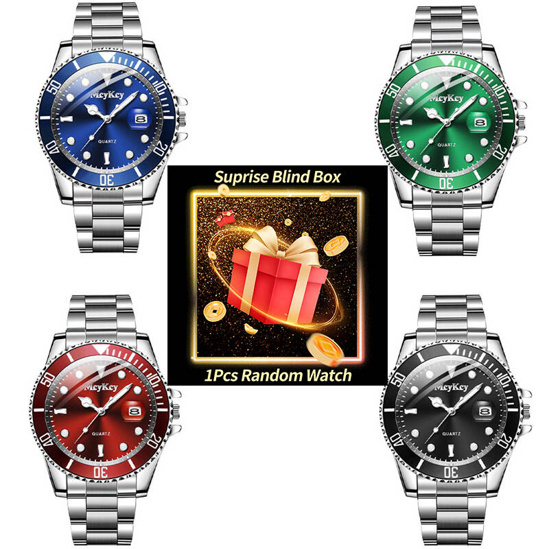 1 Buah Jam Tangan Misteri Keju - Mens Fashion Watch ulasan dan harga