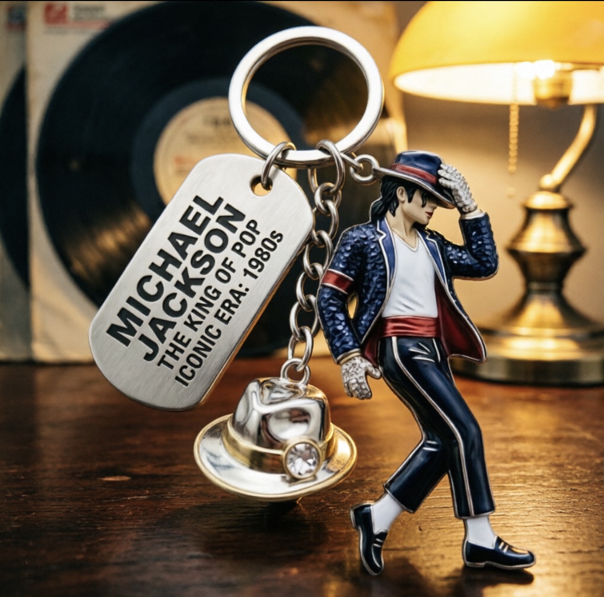 Gantungan Kunci Michael Jackso - Men Fashion Key ulasan dan harga