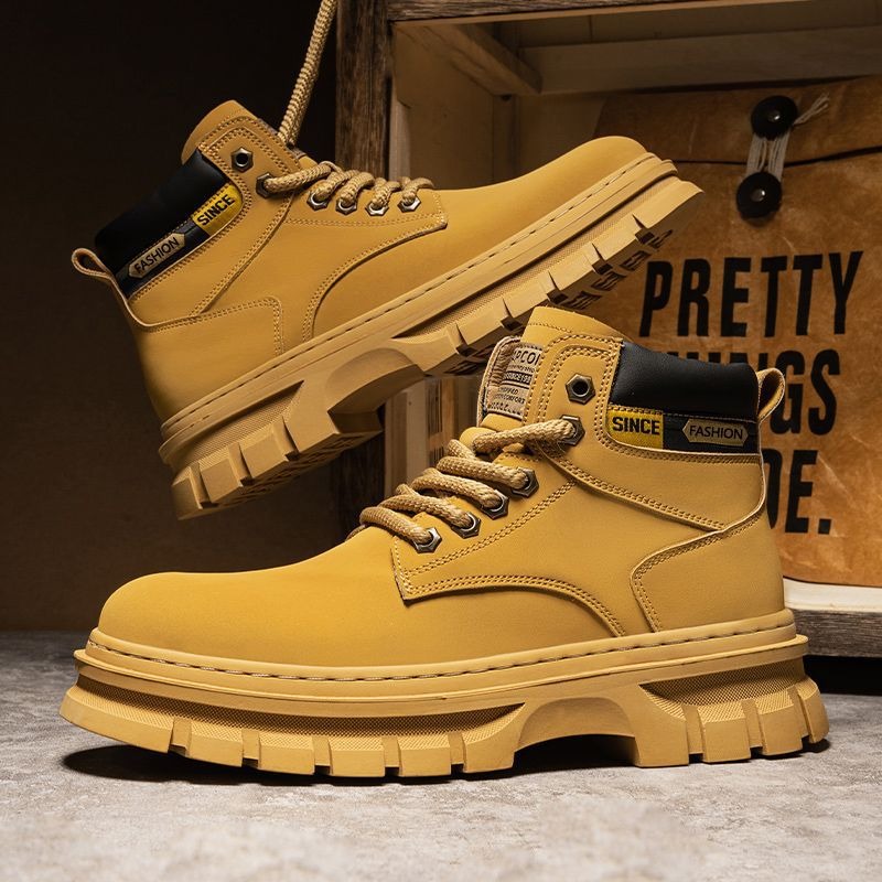 Sepatu Bot Pergelangan Kaki Pl - Fashion Men'S Boots ulasan dan harga