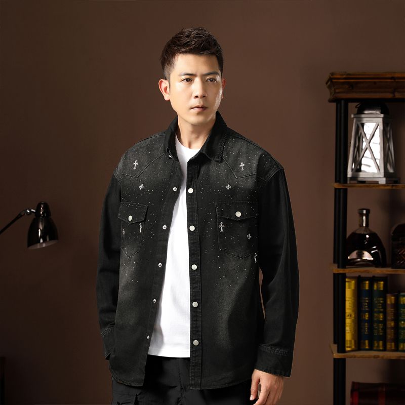 Jaket Denim Antik Musim Semi M - Denim Jacket Vintage ulasan dan harga