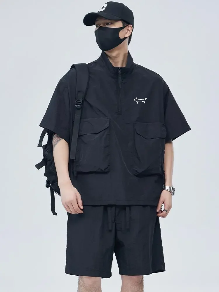 Set Golf Pria Dua Potong Kemej - Men'S Fashion Golf Clothing ulasan dan harga