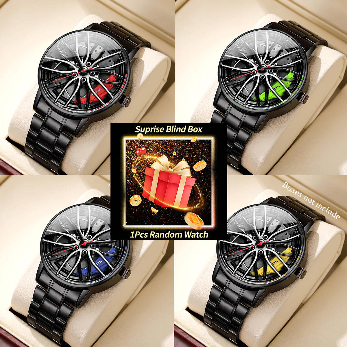 1 Buah Jam Tangan Misteri Keju - Mens Fashion Watch ulasan dan harga