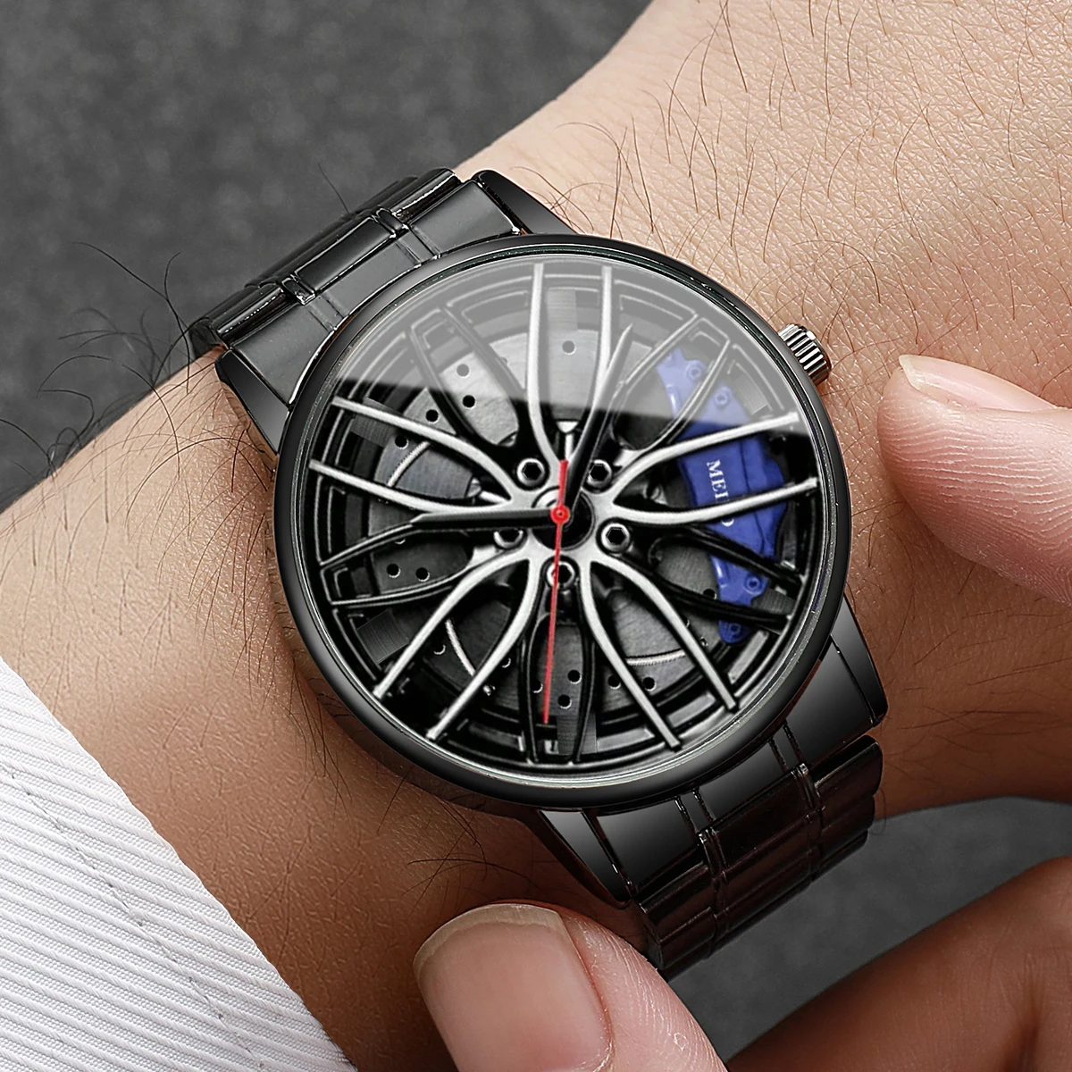 1 Buah Jam Tangan Misteri Keju - Mens Fashion Watch ulasan dan harga