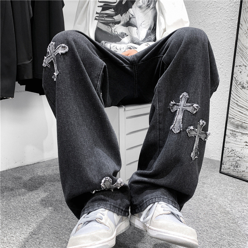 Celana Jeans Pria Motif Silang - Men'S Fashion For 60 Year Old ulasan dan harga