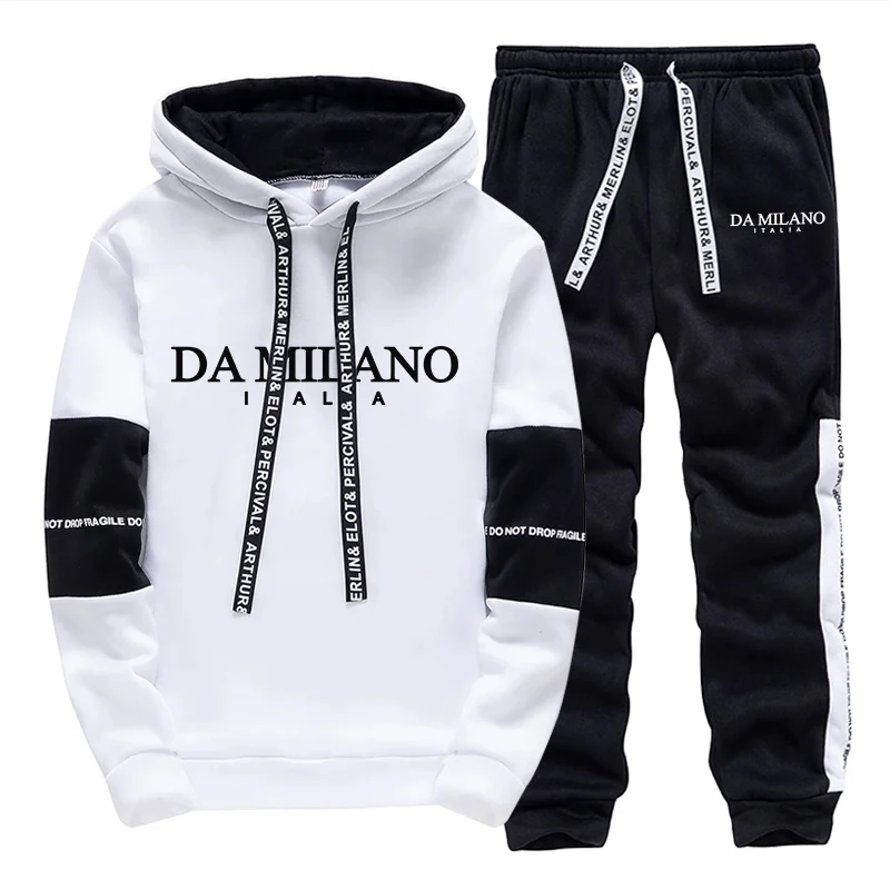 Setelan Olahraga Pria Hitam Pu - Men'S Fashion Clothing ulasan dan harga