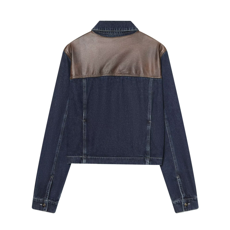 Set Jaket & Celana Jeans Wanit - Denim Jacket Vintage ulasan dan harga