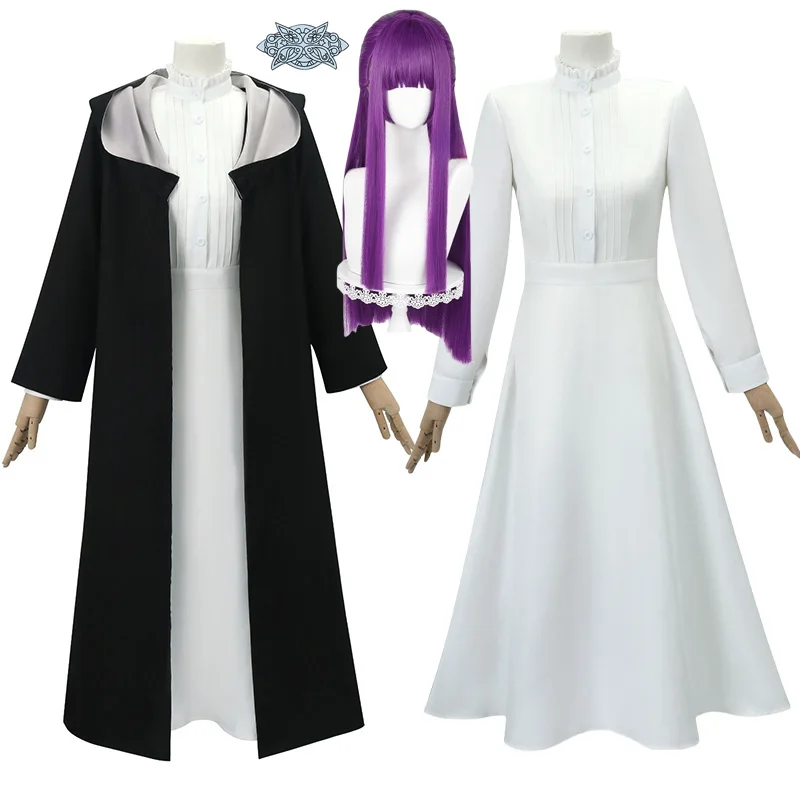 Kostum Cosplay Frieren Beyond  - Trench Coat Men ulasan dan harga