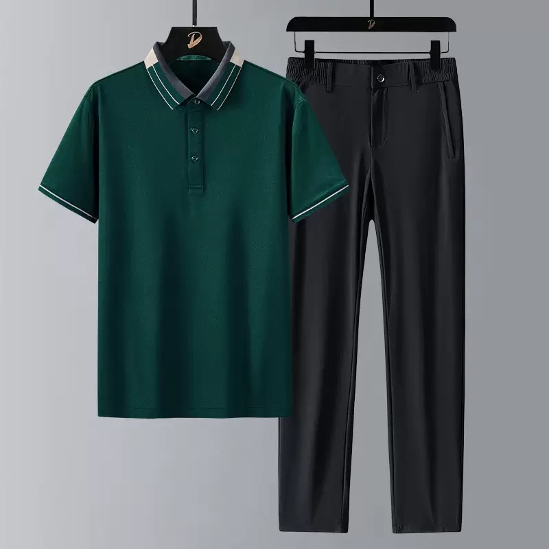 Set Kaos Polo Lengan Pendek Ba - Men'S Fashion Plus ulasan dan harga