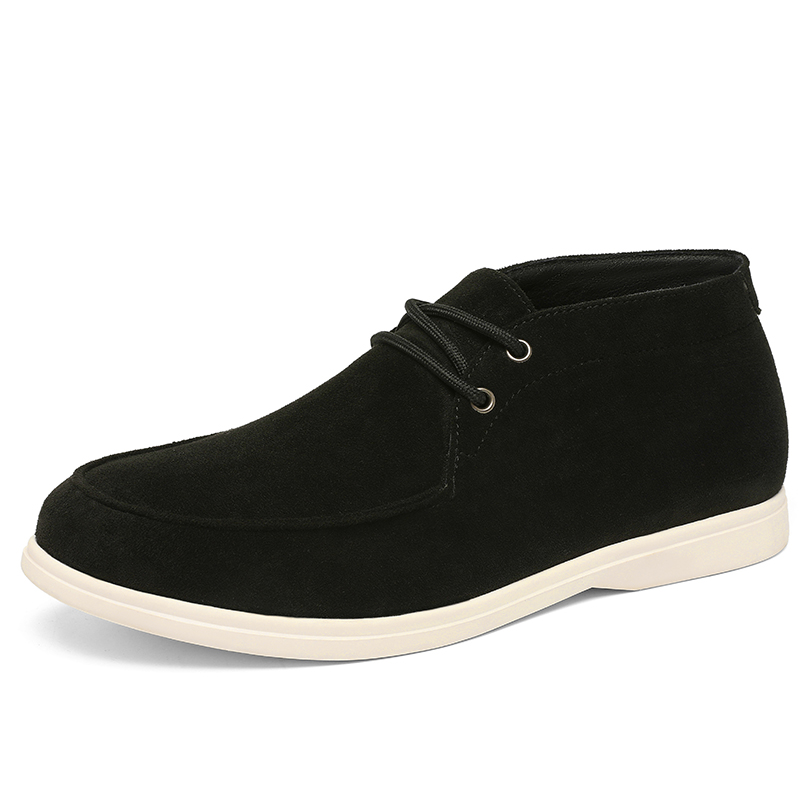 Sepatu Chukka Kulit Suede Gaya - Fashion Men'S Boots ulasan dan harga