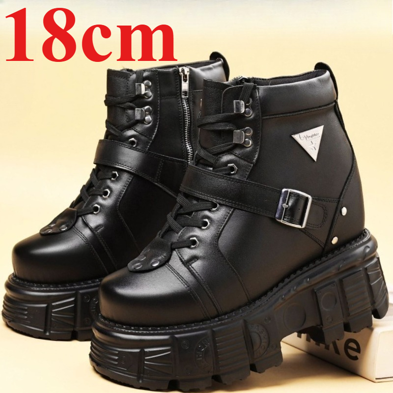 Sepatu Boots Kulit Asli untuk  - Fashion Men'S Boots ulasan dan harga