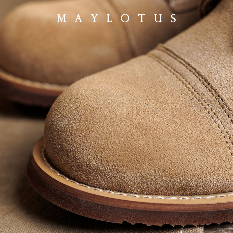 Sepatu Boot Suede Goodyear-Wel - Fashion Men'S Boots ulasan dan harga