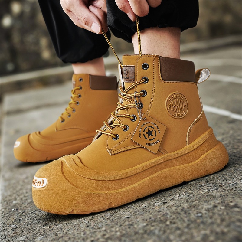 Sepatu Boots Pendek Modis dan  - Mens Fashion Week ulasan dan harga