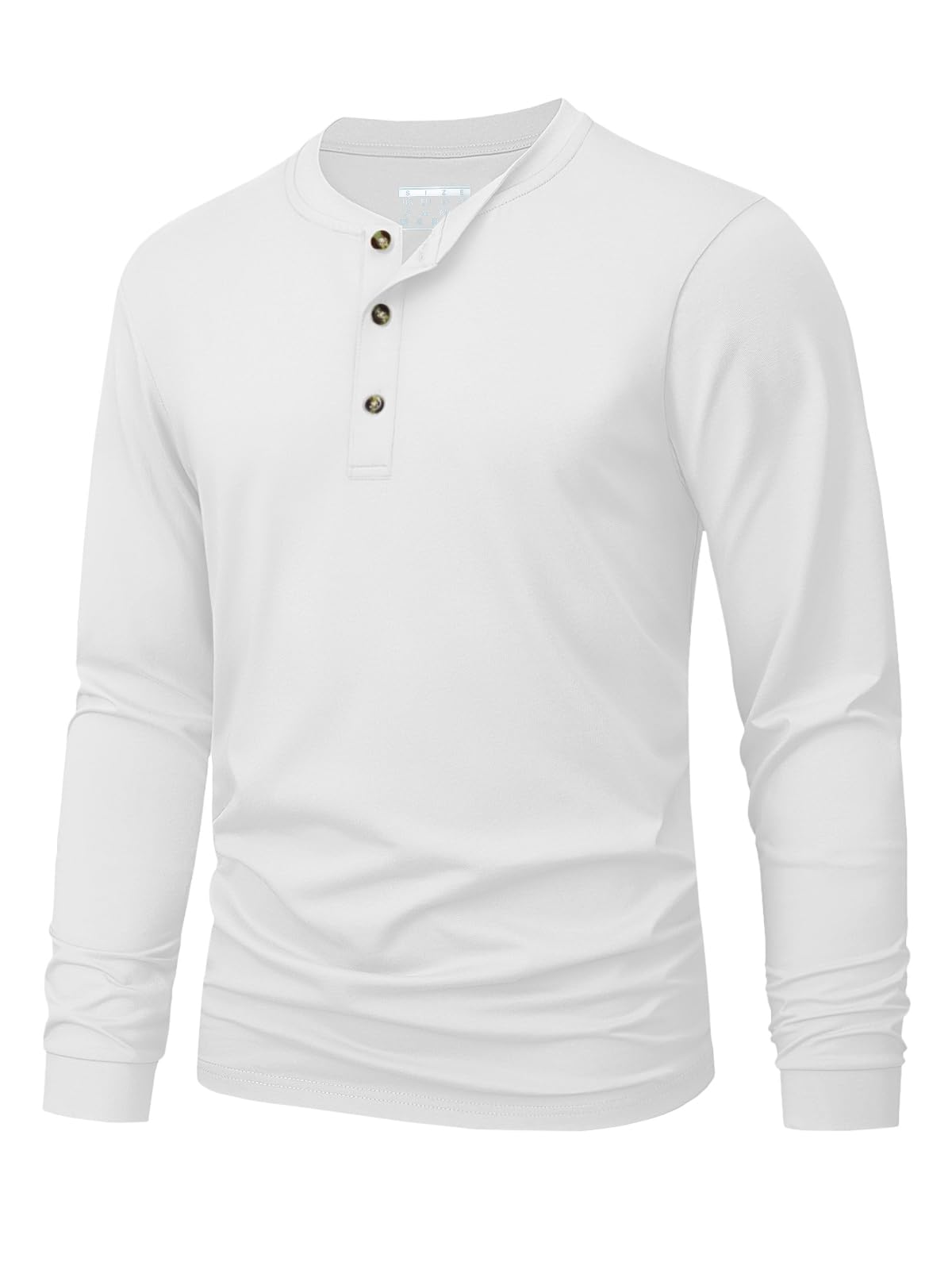 Kaos Henley Pria Polos Warna S - Men'S Fashion T Shirts ulasan dan harga