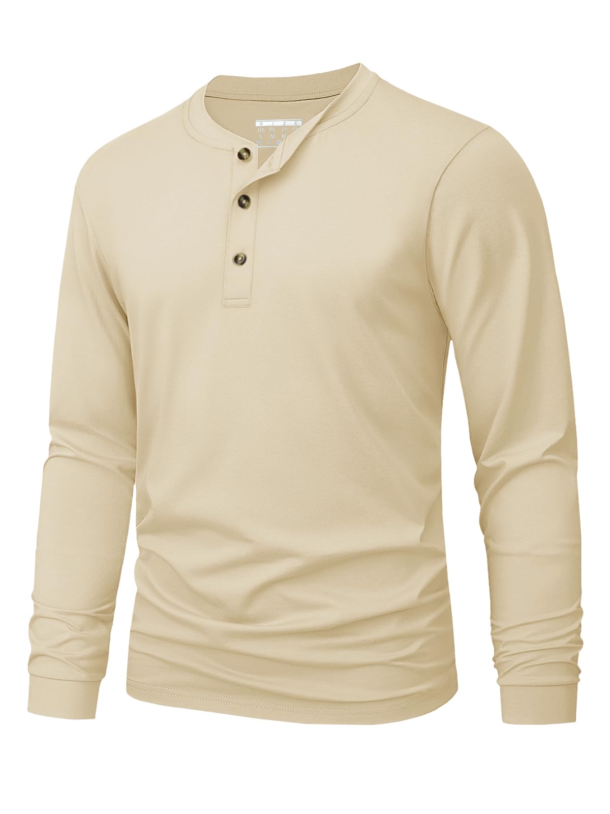 Kaos Henley Pria Polos Warna S - Men'S Fashion T Shirts ulasan dan harga