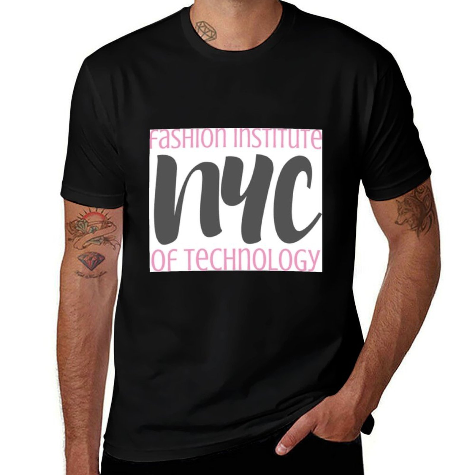 Kaos Fashion Institute of Tech - Men'S Fashion Nyc ulasan dan harga
