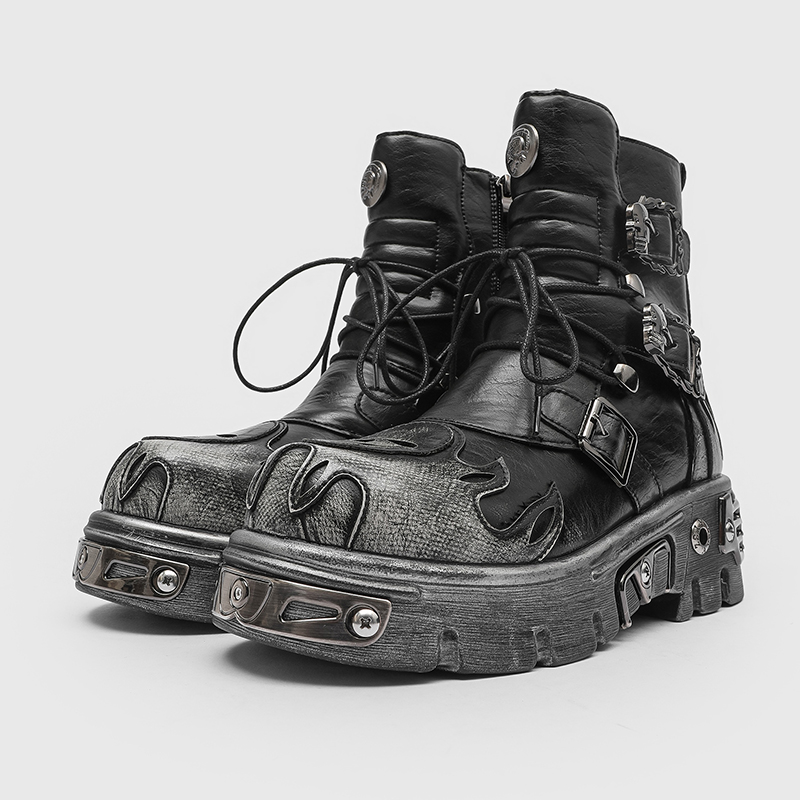 Sepatu Bot Motor Pria Model Pu - Fashion Men'S Boots ulasan dan harga