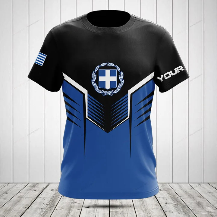 Kaos Grafis Bendera Yunani Mus - Graphic Tee Oversized ulasan dan harga